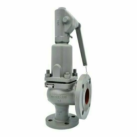 25053202 - Steel safety valve (flange) DN32 PN40 0.45-40 bar adjustable