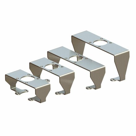 MB02 # - Eurotec - Montagebeugel uit één stuk voor eindschakelaarboxen