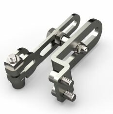 LK-HS40-D12SW4-A2-SET - Eurotec - LinKit-hevelset, 1.4301, lengte 40 mm, asdiameter: D=12 mm, SW=4 mm