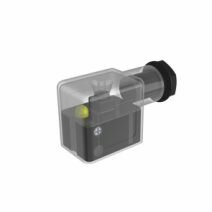 GS-LED-024V - Eurotec - Stekker, LED geel, 24 V, M16x1,5, IP67, kabel-Ø 4-8 mm
