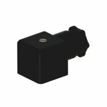 GSA-M20 - Eurotec Stekker, 0-250 V, 6 A, vorm A (30 mm), M20x1,5, zwart