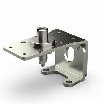 MSH0110-80x30 - Eurotec Montageset voor handbediende afsluiters met F10, voor dubbele sensor, 80x30x20 mm