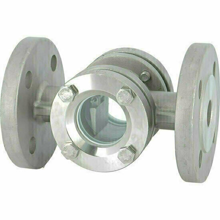 2246100 - Kijkglas RVS ANSI DN100 dubbel gehard glas