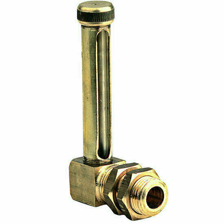 2309430 - Peilglas Messing L146 BSP 1/2" hartafstand 300mm