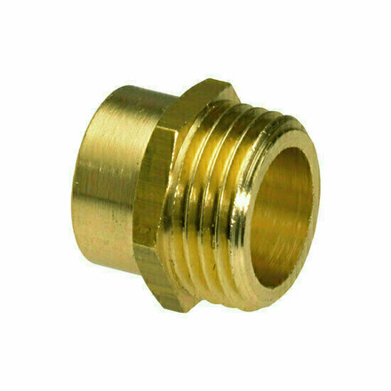 243GC2820 - Soldeersok 243GC Messing Ø28 koper × 3/4" buitendraad