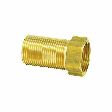 246EL26 - Verlengstuk 246EL Messing 1" buiten/binnendraad