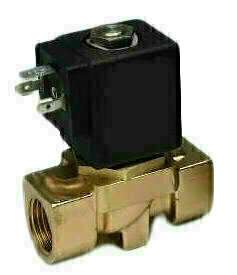 20340511 - Messing magneetventiel G3/8 - NC - 0,3..12 Bar