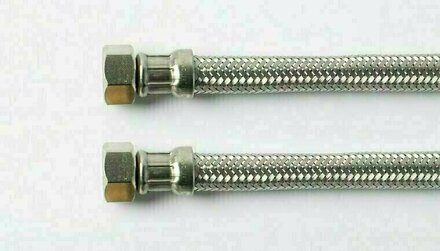 1182513 - Flexibele aansluitslang RVS DN13 1/2" binnendraad x 1/2" binnendraad