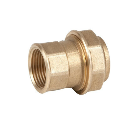 0012-07 - Genebre Klemkoppeling 40x1-1/4" klem bi.dr. messing