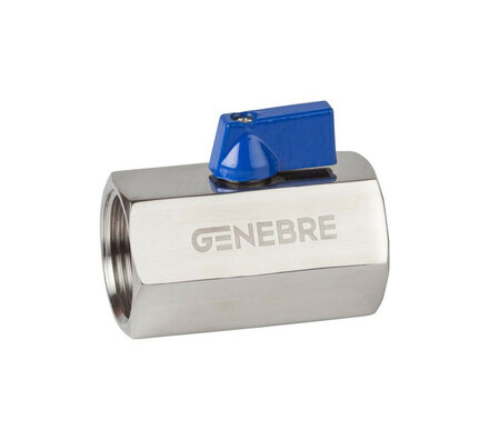2006-05 - Genebre Kogelkraan mini 3/4" bi.xbi. RVS 316 PN63