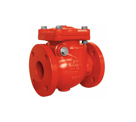 2403-16 - Genebre Terugslagklep GY DN200 flens RED, UL/FM gekeurd