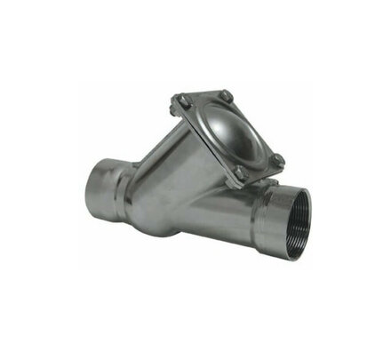 2417-08 - Genebre Balkeerklep 1-1/2" RVS 316 PN16 2x bi.dr. NBR