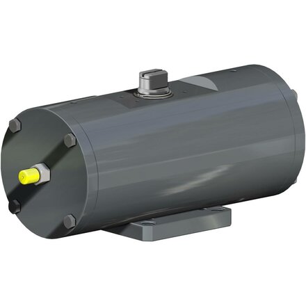 DAC1440416S - Omal Actuator AGO (Koolstofstaal) DAN1440 ISO 5211 F14 pneumatisch dubbelwerkend (double acting) A108