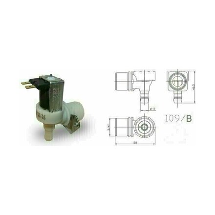 23EV109B - Ventiel enkel-haaks