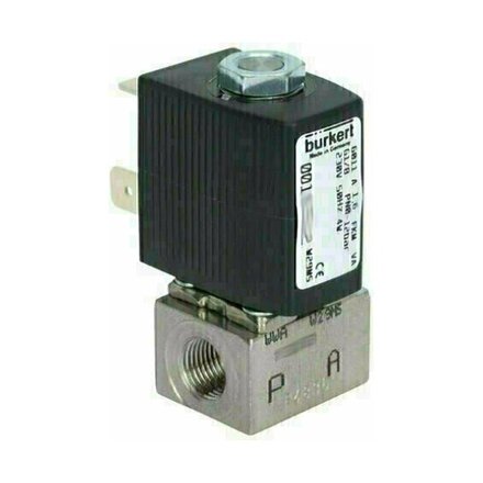 134113 - 1/8'' RVS 2.4 110VAC Burkert Magneetventiel