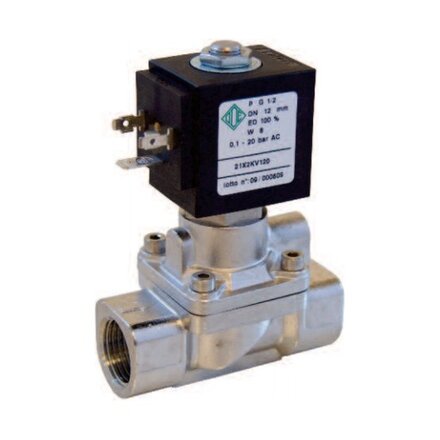 X4KV250 - ODE Magneetventiel - Solenoid Valves 1'' (roestvrij staal)