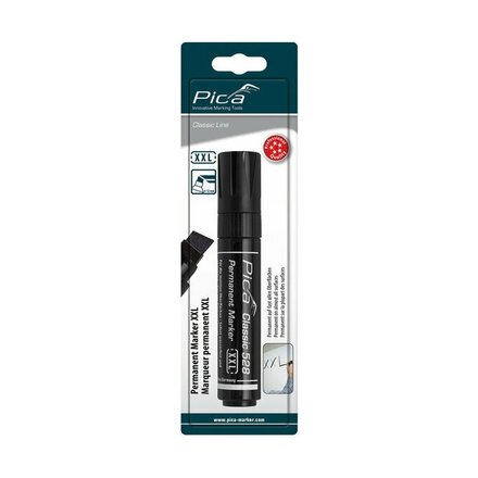 528/46 - Pica Permanent Marker XXL - 4-12mm - Zwart