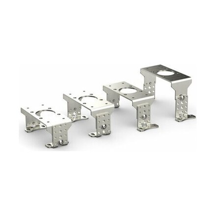 MBH01-A4 - Eurotec Montagebeugel, in hoogte en lengte verstelbaar, 80x30x20 mm, RVS 316
