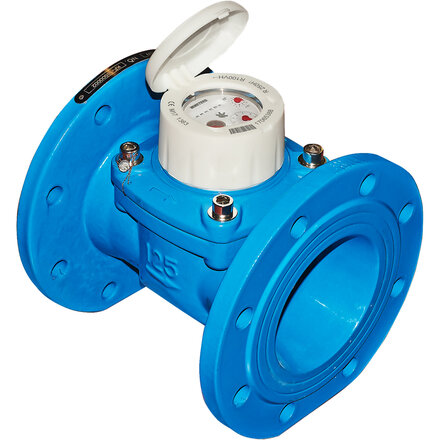 1738050 - Watermeter 1738 Gietijzer DN50 PN16 koud water (Woltman, flens RF)