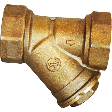 206004 - Vuilvanger (Y-filter) 206 Messing DN15 BSPP