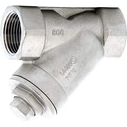 230003 - Vuilvanger (Y-filter) 230 RVS DN10 BSPP