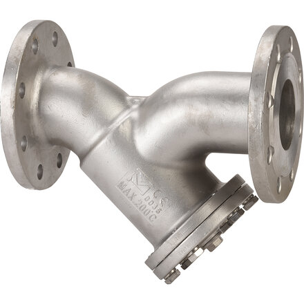 240032 - Vuilvanger (Y-filter) 240 RVS DN32 flens PN16