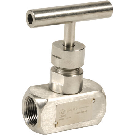 487005 - Naaldafsluiter 487 RVS DN20 NPT hoge druk