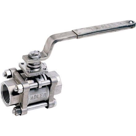 713006 - Kogelkraan 713 RVS 1" FF BSPP Firesafe ISO
