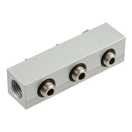 0221000300 - Montage strip 3 POSITIES 1/8'' Serie 70 1/8''