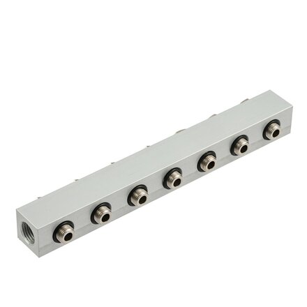 0221000700 - Montage strip 7 POSITIES 1/8'' Serie 70 1/8''