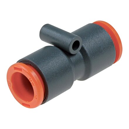 2019001 - Metal Work Push-in koppeling RL19 RECHTE DOORVOER 4 MM KUNSTSTOF RL19
