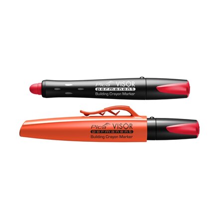 990/40 - Pica Visor Permanent Marker - Navulbaar - Rood