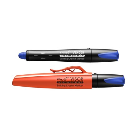 990/41 - Pica Visor Permanent Marker - Navulbaar - Blauw
