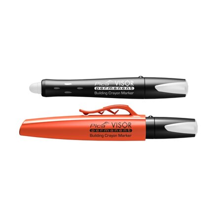 990/52 - Pica Visor Permanent Marker - Navulbaar - Wit