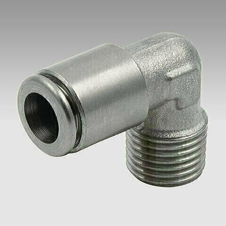 2020001 - Metal Work Push-in koppeling RL20 ENKELE KNIE BANJO 4 X M5 KUNSTSTOF RL20