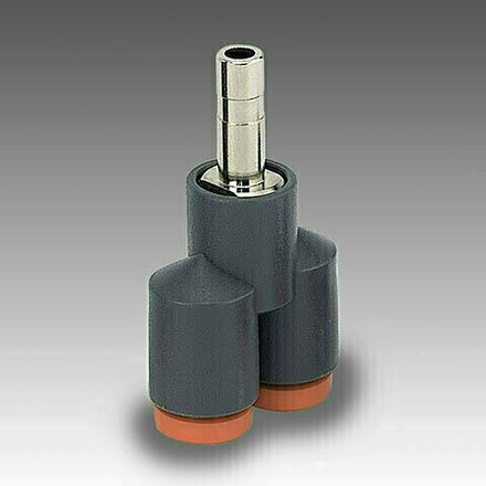 2024003 - Metal Work Push-in koppeling RL24 Y-KOPPELING INSTEEK 6 X 6 KUNSTSTOF RL24