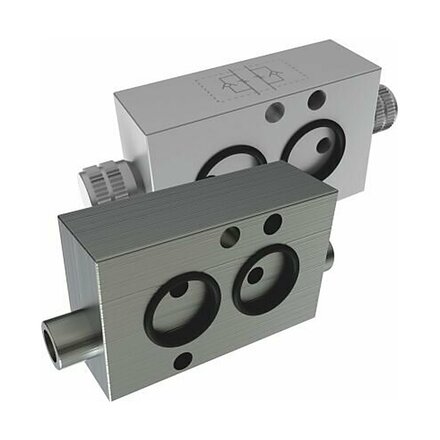 DPN52 - Eurotec Smoorplaat, 5-weg, NAMUR 1/4", 0,5-10 bar