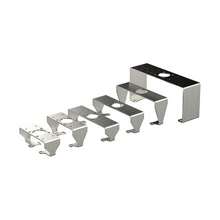 MB07 - Eurotec Montagebeugel uit één stuk voor eindschakelaarboxen, 130x30x20 mm