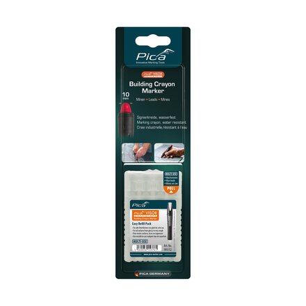 991/52/SB - Pica 991/52 VISOR Navulling - Permanent - Wit (4st) / Blister