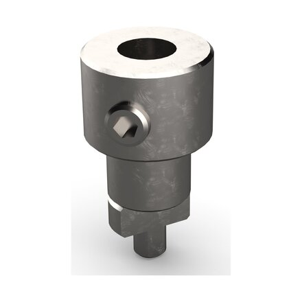 LK-WA-D8SW7-A2-SET - Eurotec LinKit-asadapter D8SW7 naar D12SW4, met stelschroef