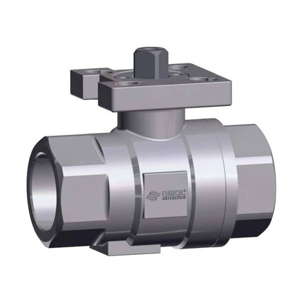 V430H508 - Omal 2-weg kogelkraan RVS item 430 2-delig DN40 (NPT 1 1/2") NPT - Kleplichaam (body only)