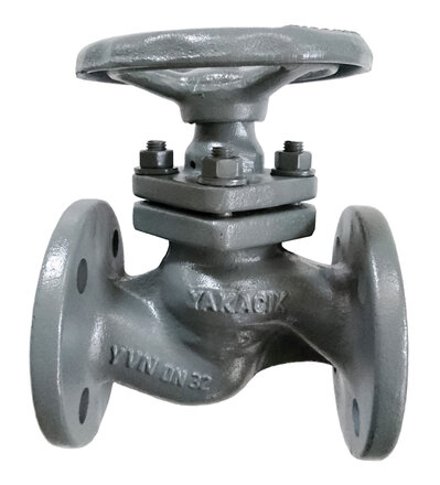 YVN3040 - Plunjerafsluiter gietijzer DN40 PN16