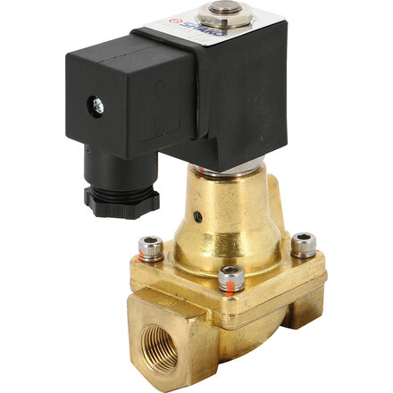081604 - Magneetventiel messing 225-X 1" 230V AC