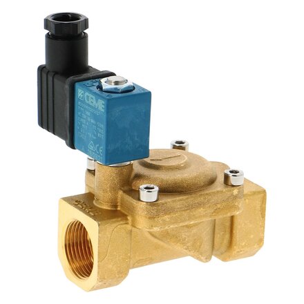 085003 - Magneetventiel messing 230V 3/4" BSP, model ESM85 NC, NBR
