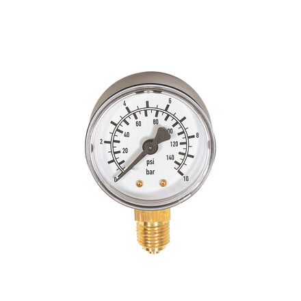 413110JE - ABS manometer 1/4" 10 bar