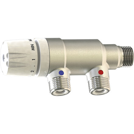 MT100 - thermostatische mengklep 1/2", model MT100, 30-65 °C