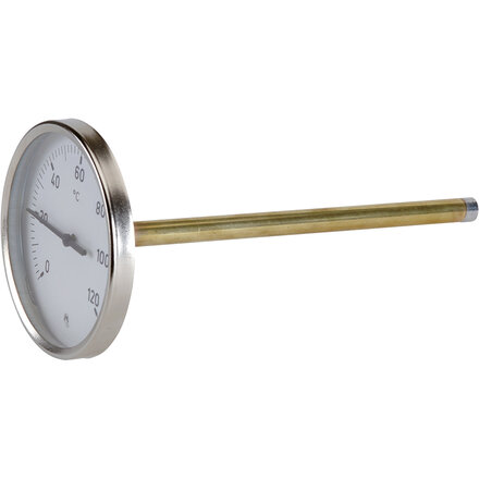 T100AL200 - thermometer 120 d100, insteeklengte 200 mm