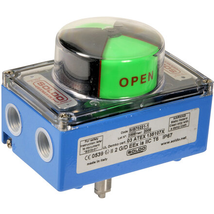 04747022 - Eindschakelaarbox (standmelder) SIB70221 aluminium ATEX