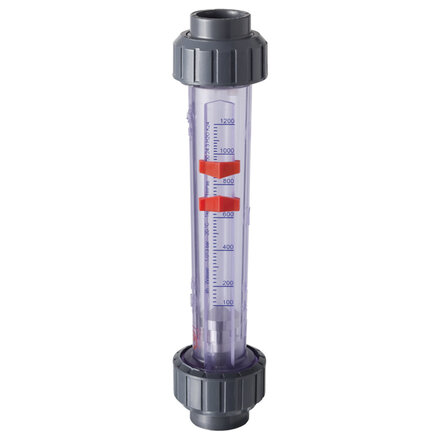 FCIV016T1M0015 - FIP Doorstroommeter PVC-U FCIV EPDM lijmmof d16 (DN10) 1,5 - 15 l/h PP-vlotter