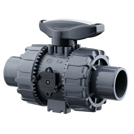 VKDDV025E - FIP 2-weg kogelkraan PVC-U VKDDV EPDM lijmeind d25 (DN20)